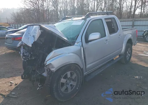 2011 Nissan Frontier Pro-4X из США, поврежденный, VIN 1N6AD0EV9BC405950